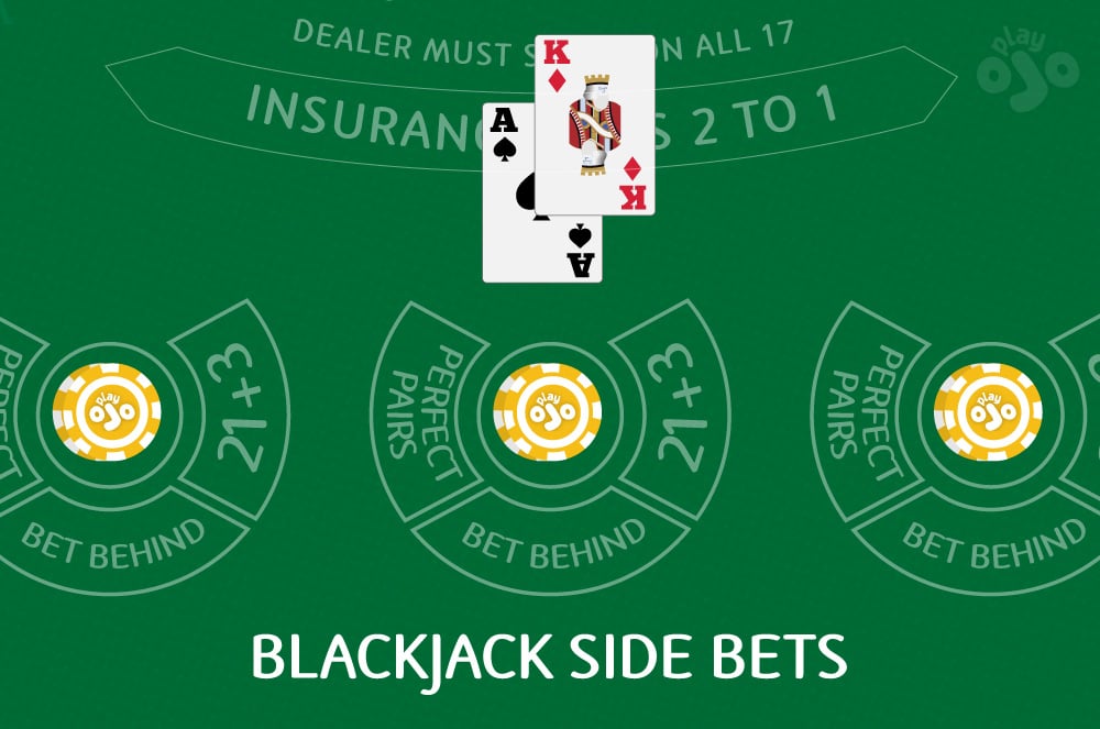 Opciones de apuestas especiales en Blackjack Side Bets