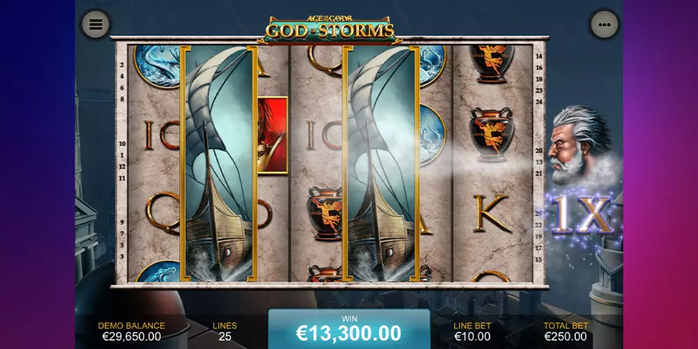 age of gods god of storms slot