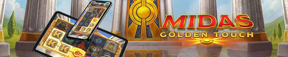 Play Midas Golden Touch Slot, 96.10% RTP