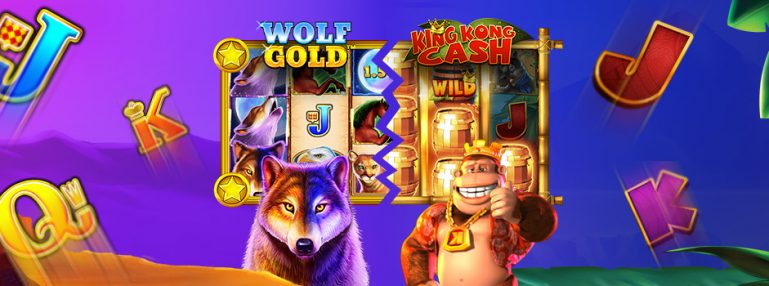 Casino Wars: Wolf Gold vs King Kong Cash