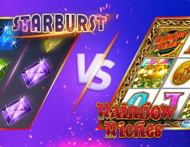 Casino Wars: Rainbow Riches vs Starburst