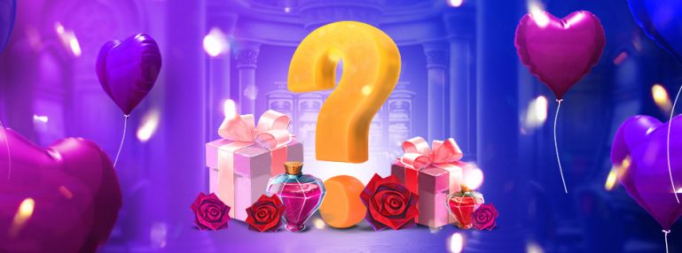 Love is in the air! Can you find the slots in our Valentine’s quiz?